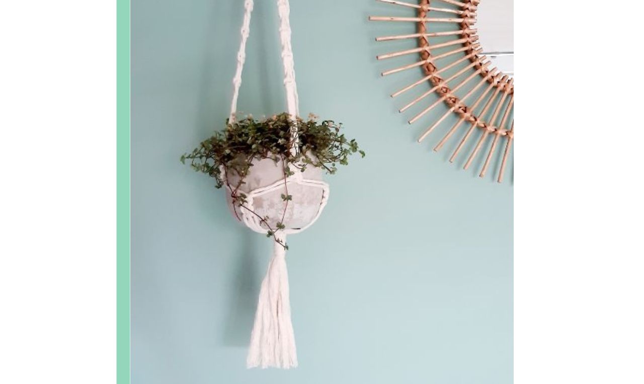 Macramé plantenhanger workshop - Foto